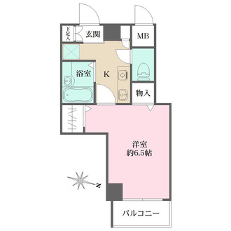 アルシュ住吉の間取図