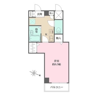 アルシュ住吉の間取図