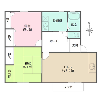 コニー行幸の間取図