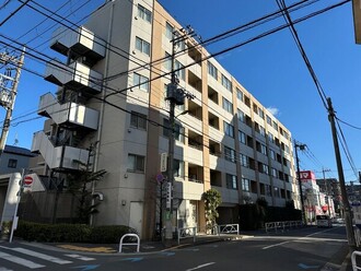 用賀パークハウスの外観