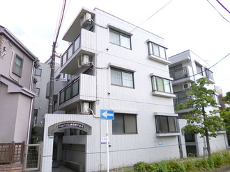 ベルハイム新百合ヶ丘Ａ号棟の外観