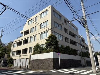パークハウス上野毛コートレジデンスの外観