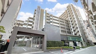 ザ・パークハウス山吹神楽坂の外観