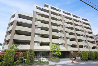 ライオンズガーデン仲池上の外観