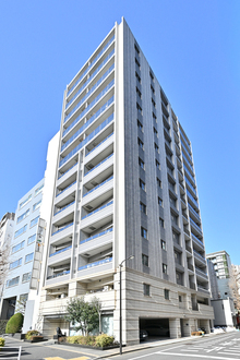 ライオンズ東銀座レジデンスの外観