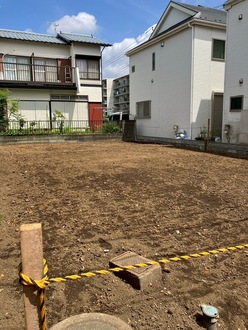 新磯野三丁目　土地の外観