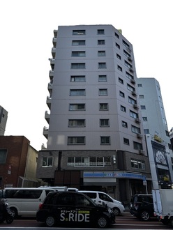 麻布霞町マンションの外観