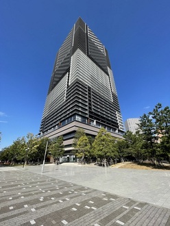 ブランズタワー豊洲の外観