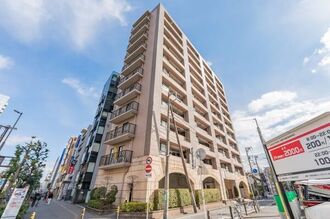 ライオンズマンション川崎宮前町の外観