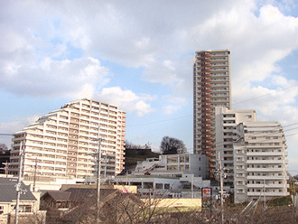 グランオーパス　Ｃ棟の外観