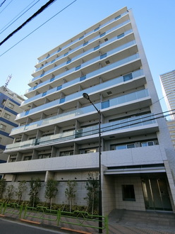 ザ・パークハビオ月島フロントの外観