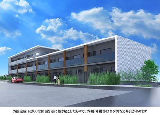 アジールコート都立大学の外観