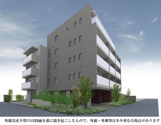 グランパーク千駄ヶ谷レジデンスの外観