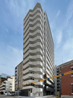 アドバンス大阪城ベレッツァの外観