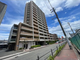 ライオンズマンション沢之町ガーデンタワーの外観