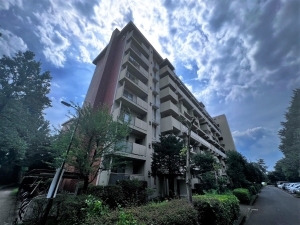 西原グリーンハイツ５号棟の外観