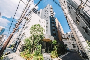 ライオンズミレス蔵前の外観