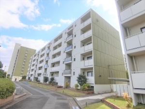 嵐山ロイアルハイツ第６号棟の外観