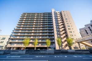 ライオンズマンション葛飾青戸の外観