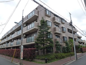 ライオンズマンション中野桃園の外観