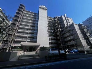 小島スカイハイツの外観