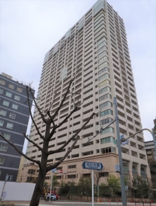 グランドメゾン京町堀タワーの外観
