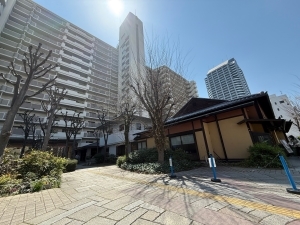 グリーンビュー鶴見１号棟の外観