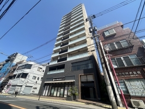 ソルティア新川崎の外観