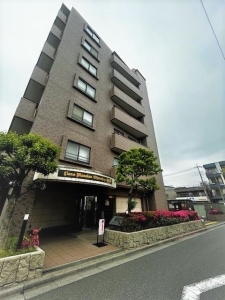 ライオンズマンションお花茶屋第５の外観