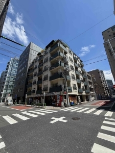 中銀八丁堀マンシオンの外観