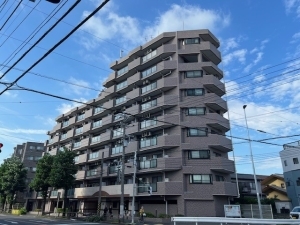 ライオンズマンション平間第２の外観