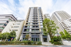 シティハウス東京八重洲通りの外観