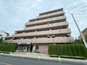 ライオンズマンション成城の外観