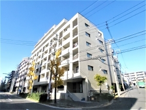 ライオンズマンション虹ヶ丘Ｂ棟の外観