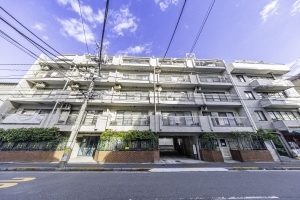 ライオンズマンション東麻布の外観