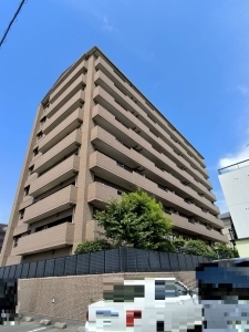 ライオンズマンション武道館前の外観