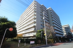 ヴィルヌーブ南越谷Ａ棟の外観