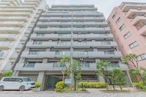 ライオンズマンション船堀駅前の外観