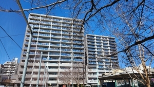 ライオンズミッドナゴヤレジデンスの外観