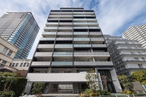 リストレジデンス芝浦の外観