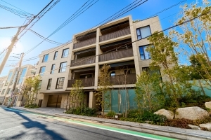 ウエリス代官山猿楽町テラスの外観