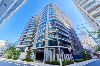 プレミスト東銀座築地Arc Courtの外観