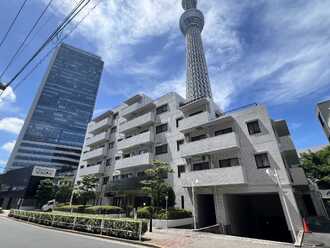 ライフコア押上の外観
