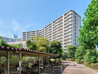 清新北ハイツ2号棟の外観