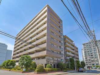 クレストフォルム清澄庭園の外観