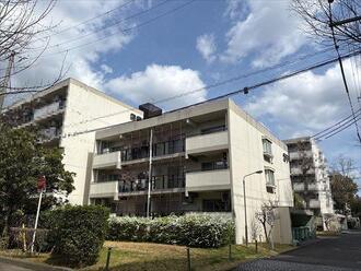 東大路高野第３住宅の外観