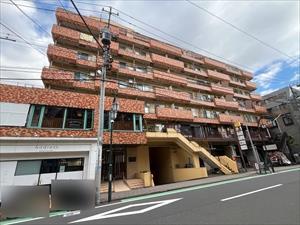 ライオンズマンション太子堂の外観