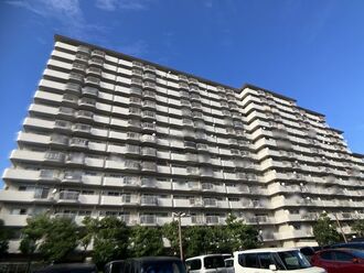 立花グリーンハイツ　1号棟の外観