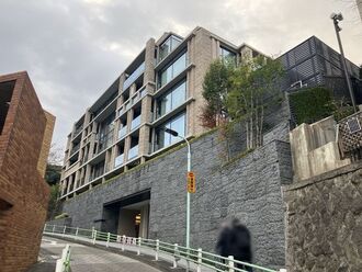 グランドヒルズ元麻布の外観