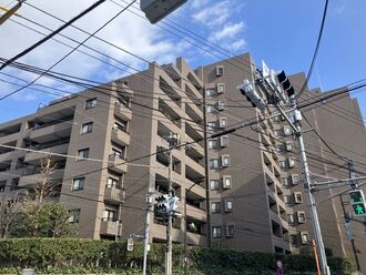 ファミールグラン三田伊皿子坂の外観